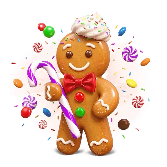 Iris Casino free spins: peperkoekmannetje van Season Nr. 2